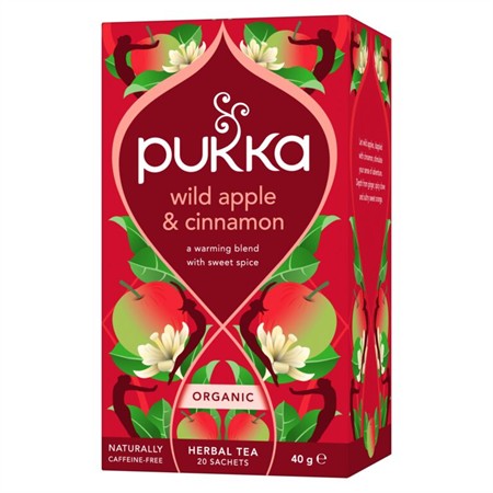 Pukka Wild Apple & Cinnamon EKO 4x20-p